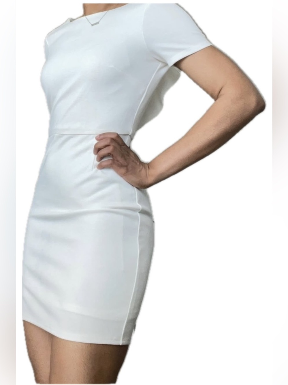 Asos White Bodycon Dress